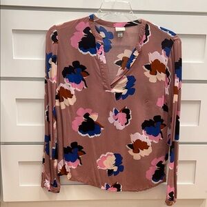 Target Multicolor Floral Blouse S
